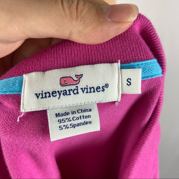 🔥SALE🔥 Vineyard Vines Pink Polo Shirt - Picture 5 of 5